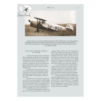 Single-Seat Aerobatic Aircraft RWD-10